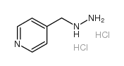 (4-吡啶甲基)肼双盐酸盐结构式