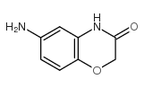 6-氨基-2H-1,4-苯并恶嗪-3(4H)- 酮结构式