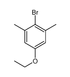 2-Bromo-5-ethoxy-1,3-dimethylbenzene Structure
