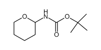 tetrahydropyran-2-yl-carbamic acid tert-butyl ester结构式