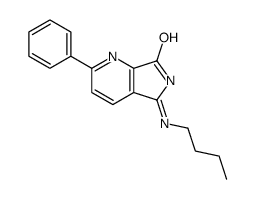 5-(butylamino)-2-phenylpyrrolo[3,4-b]pyridin-7-one Structure