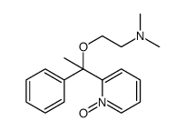 Ethanamine, N,N-dimethyl-2-[1-(1-oxido-2-pyridinyl)-1-phenylethoxy] Structure