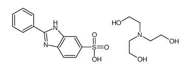 苯基苯并咪唑磺酸TEA盐结构式