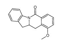 10-methoxy-11a,12-dihydro-11H-indolo[1,2-b]isoquinolin-6-one Structure