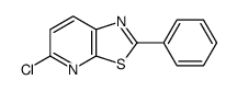 5-CHLORO-2-PHENYLTHIAZOLO[5,4-B]PYRIDINE Structure