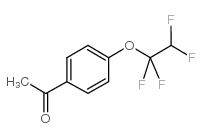 4-(1,1,2,2-四氟乙氧基)苯乙酮结构式