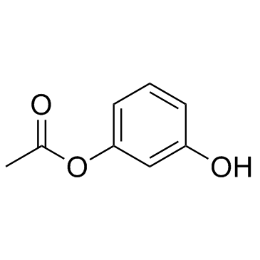 单乙酸间苯二酚酯结构式