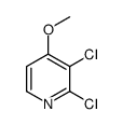 2,3-二氯-4-甲氧基吡啶结构式