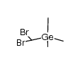 (dibromomethyl)trimethylgermane结构式