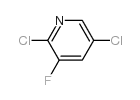 2,5-Dichloro-3-fluoropyridine structure