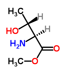 Methyl L-threoninate Structure