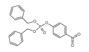 dibenzyl p-nitrophenylphosphate Structure
