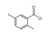 5-iodo-2-Methylbenzoyl chloride结构式