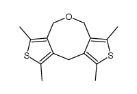 4,6,12,14-tetramethyl-9-oxa-5,13-dithiatricyclo<9.3.0.03,7>tetradeca-1(14),3,6,11-tetraene Structure