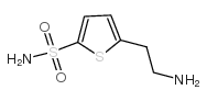 5-(2-氨基乙基)噻吩-2-磺酰胺结构式
