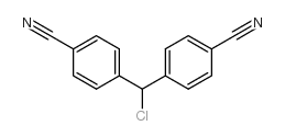 4-[alpha-(4-氰基苯基)氯甲基]苯甲腈结构式