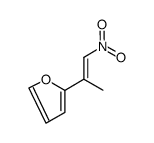 2-(1-nitroprop-1-en-2-yl)furan结构式