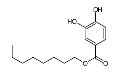 octyl 3,4-dihydroxybenzoate结构式
