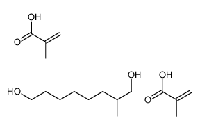 2-Methyl-1,8-octanediol dimethacrylate Structure