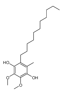 2,3-dimethoxy-5-methyl-6-undecyl-1,4-benzoquinol Structure
