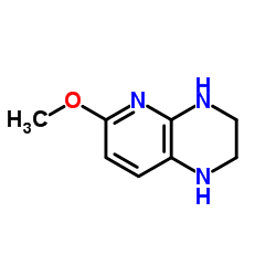 6-甲氧基-1,2,3,4-四氢吡啶并[2,3-b]吡嗪结构式