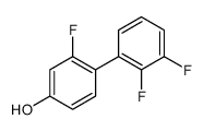 4-(2,3-difluorophenyl)-3-fluorophenol结构式