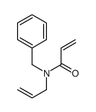 N-benzyl-N-prop-2-enylprop-2-enamide结构式