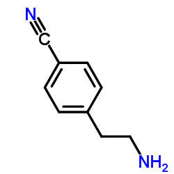 4-(2-Aminoethyl)benzonitrile Structure
