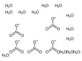 cerium(III) magnesium nitrate tetracosahydrate结构式