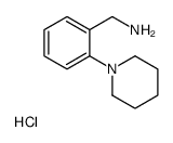 2-(1-哌啶基)苄胺盐酸盐结构式