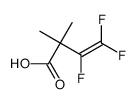3,4,4-trifluoro-2,2-dimethyl-but-3-enoic acid结构式
