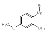 4-甲氧基-2-甲基苯基溴化镁结构式
