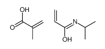 聚(N-异丙基丙烯酰胺-co－甲基丙烯酸)结构式