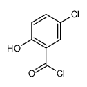 5-氯-2-羟基苯甲酰氯结构式