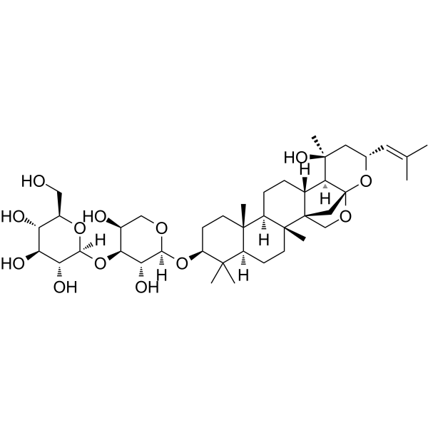 Bacopaside IV structure