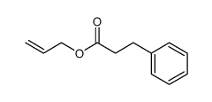 allyl 3-phenylpropionate结构式