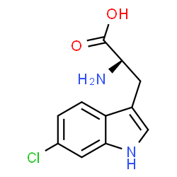 6-chlorotryptophan结构式