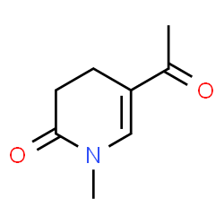 2(1H)-Pyridinone, 5-acetyl-3,4-dihydro-1-methyl- (9CI) Structure