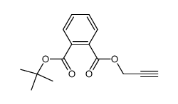 tert-butyl prop-2-yn-1-yl phthalate结构式