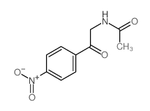 2-乙酰氨基-4-硝基苯乙酮结构式