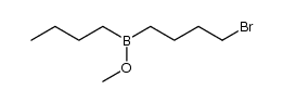 Br(CH2)4B(OCH3)(n-C4H9) Structure