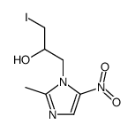 1-(2-hydroxypropyl-3-iodo)-2-methyl-5-nitroimidazole Structure