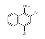 2,4-二溴-1-萘胺结构式
