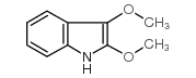 2,3-二甲氧基吲哚结构式