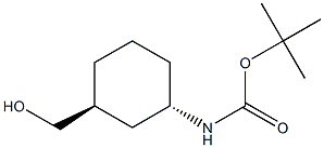 (1S,3S)-(3-Hydroxymethyl-cyclohexyl)-carbamicacidtert-butylester Structure