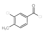 3-Chloro-4-methylbenzoyl chloride Structure