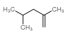 2,4-二甲基-1-戊烯结构式