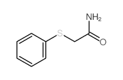 Acetamide,2-(phenylthio)-结构式