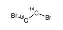 1,2-二溴乙烷-1,2-14C结构式