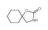 1-噁-3-氮杂螺[4.5]-2-癸酮结构式